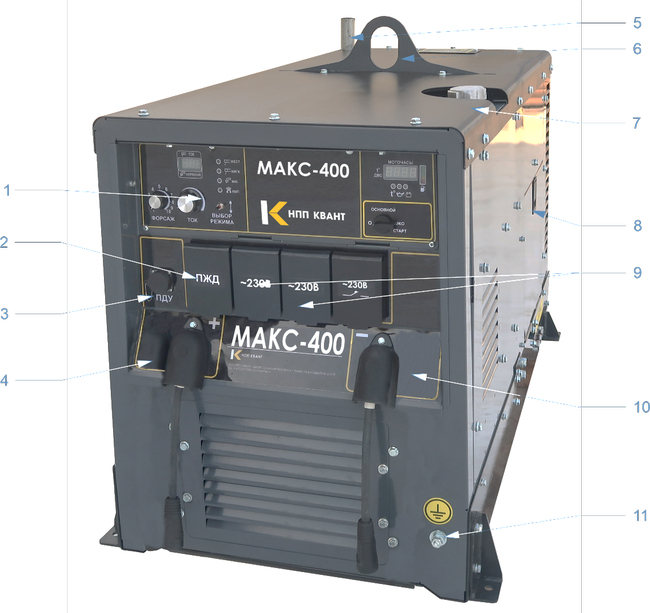 Внешний вид МАКС-400